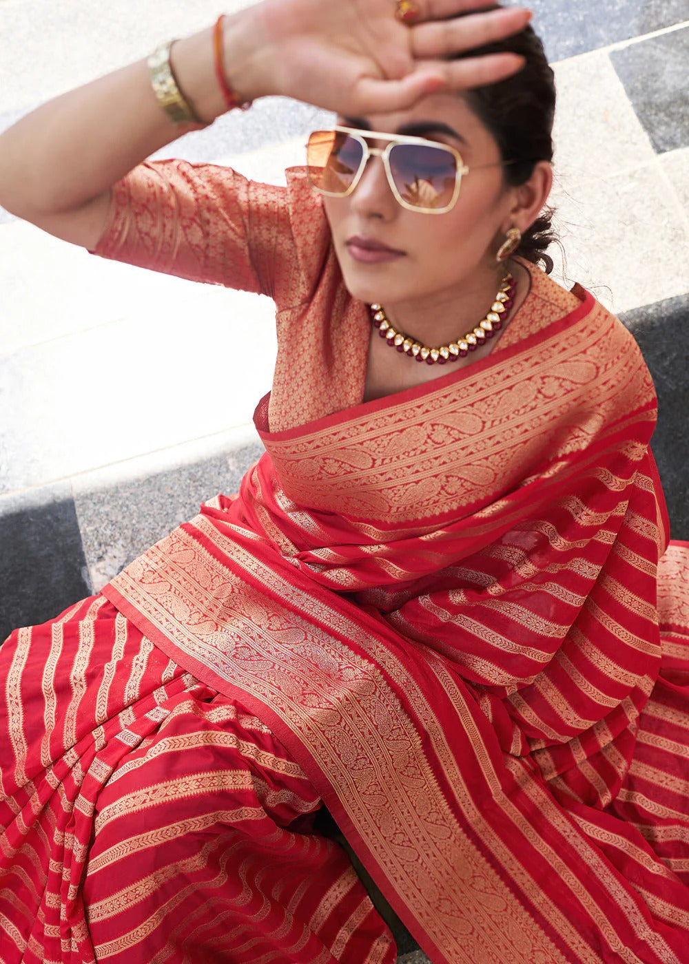 Catalogue Designer Silk Saree