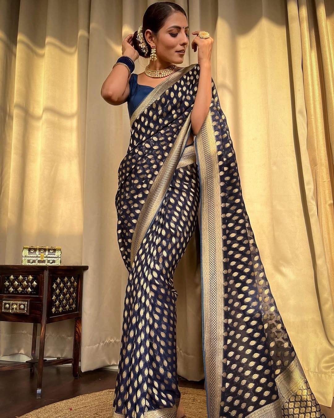 Catalogue Designer Silk Saree