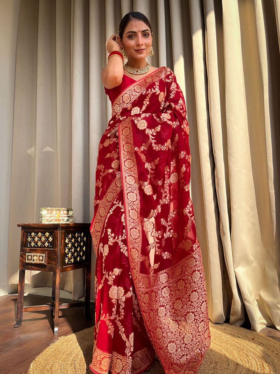 Catalogue Designer Silk Saree