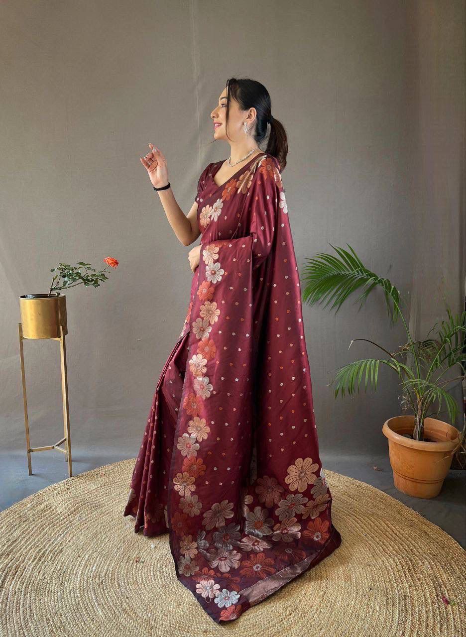 Catalogue Designer Silk Saree