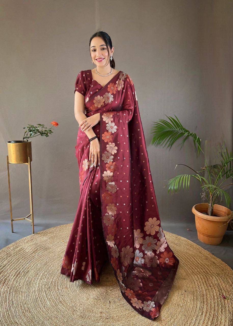 Catalogue Designer Silk Saree