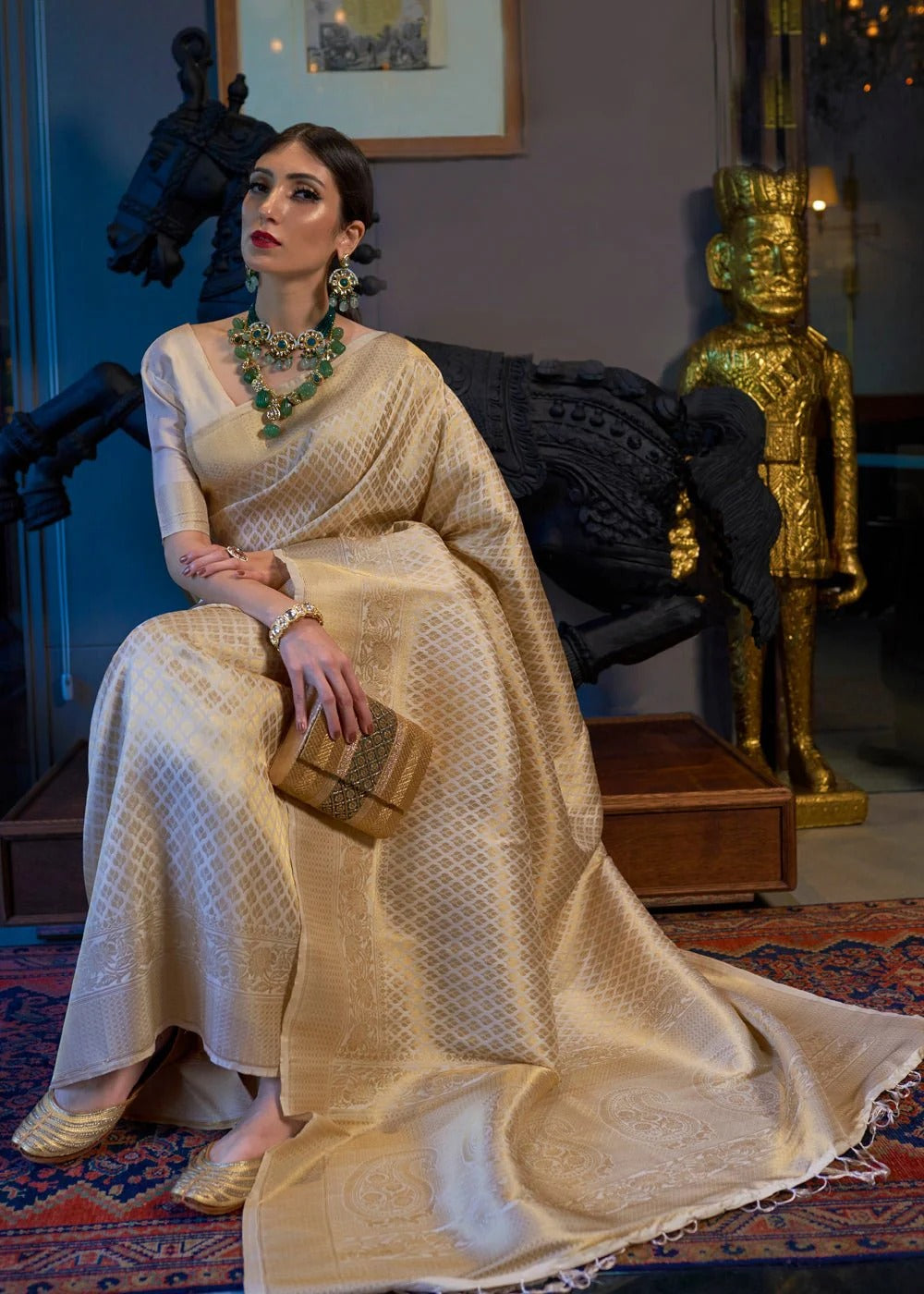 Catalogue Designer Silk Saree