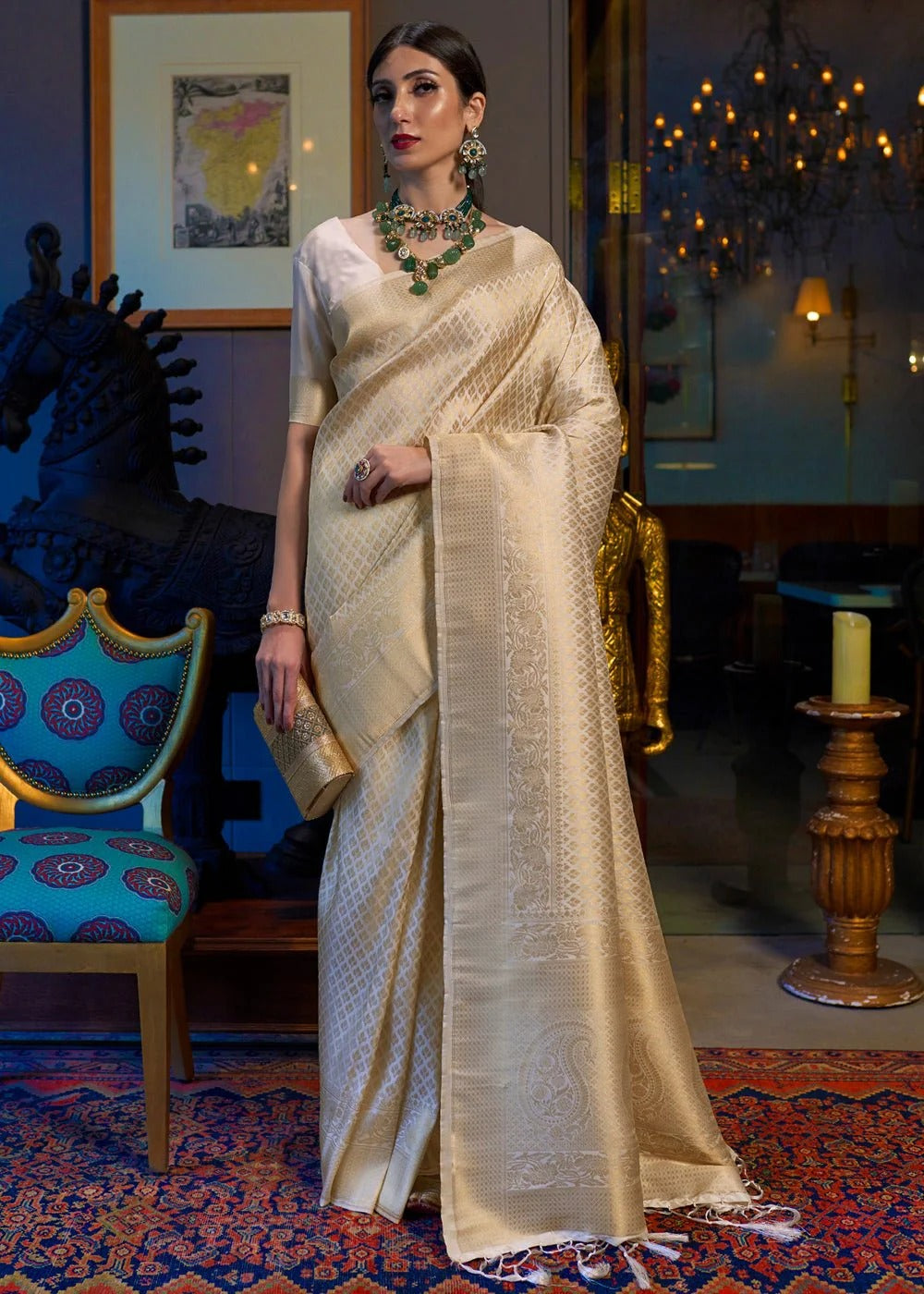 Catalogue Designer Silk Saree