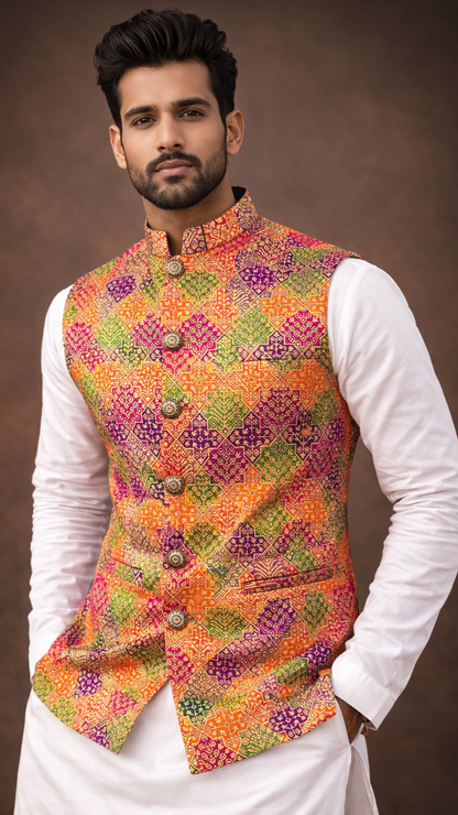 1 Piece Nehru WaistCoat's