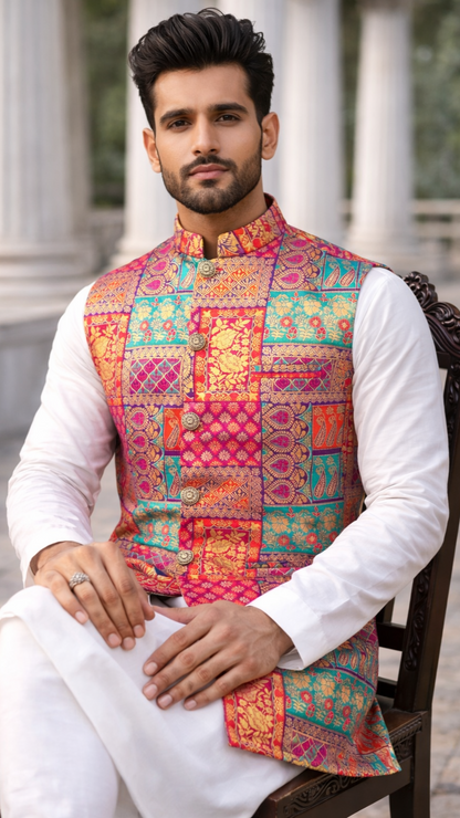 1 Piece Nehru WaistCoat's
