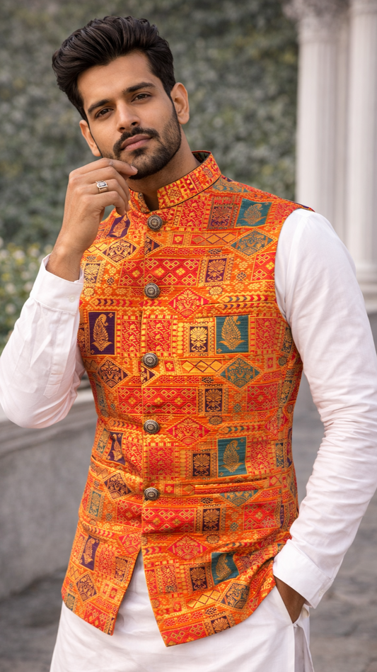 1 Piece Nehru WaistCoat's