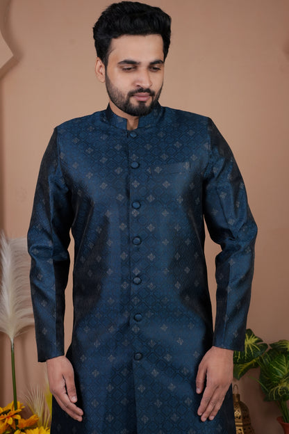 Traditional Indo Westren Kurta Set For Men