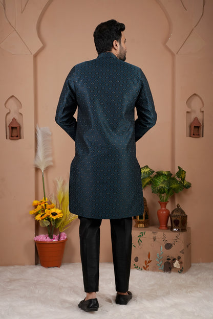 Traditional Indo Westren Kurta Set For Men