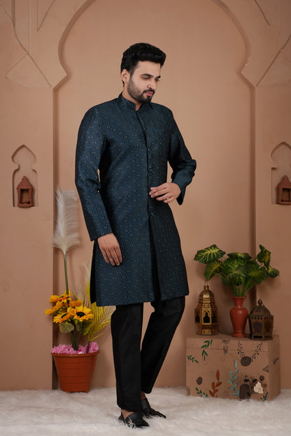 Traditional Indo Westren Kurta Set For Men