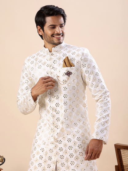Traditional Indo Westren Kurta Set For Men