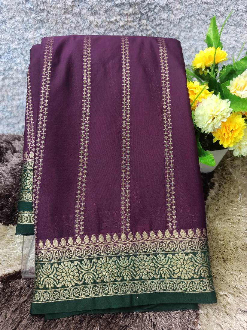 Artificial / Mix Crape Sarees