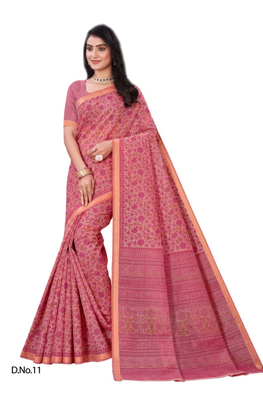Gadwal Cotton Silk Saree