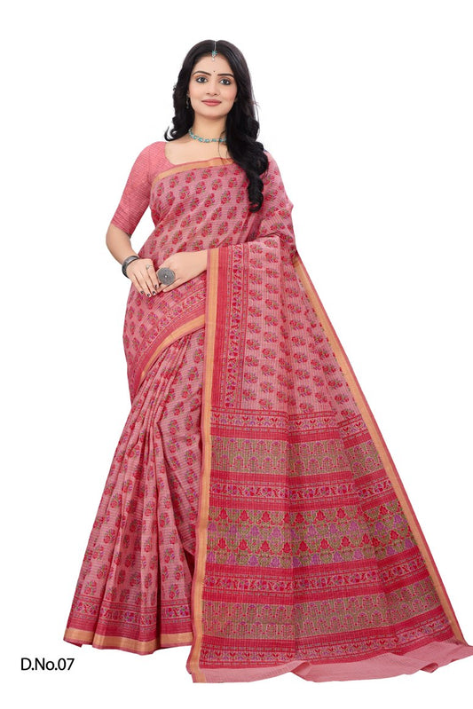 Gadwal Cotton Silk Saree