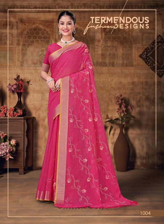 Pure Gadwal Cotton Silk Saree