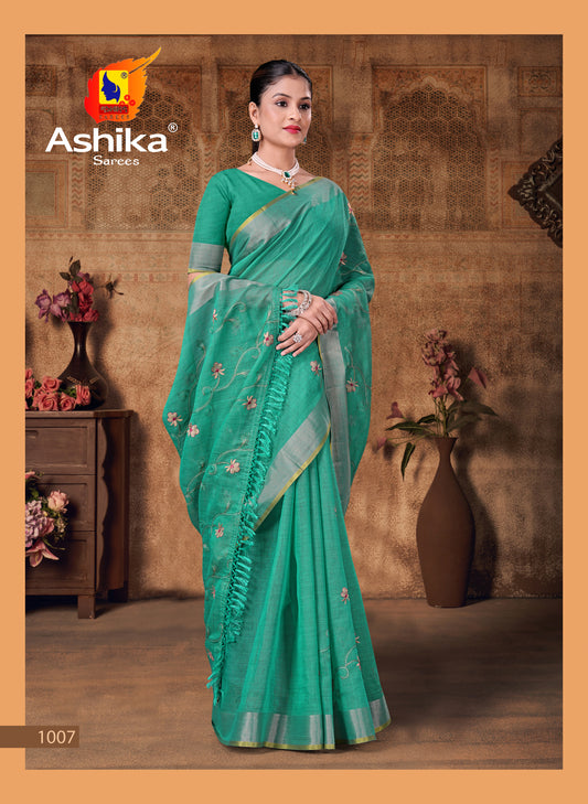 Pure Gadwal Cotton Silk Saree