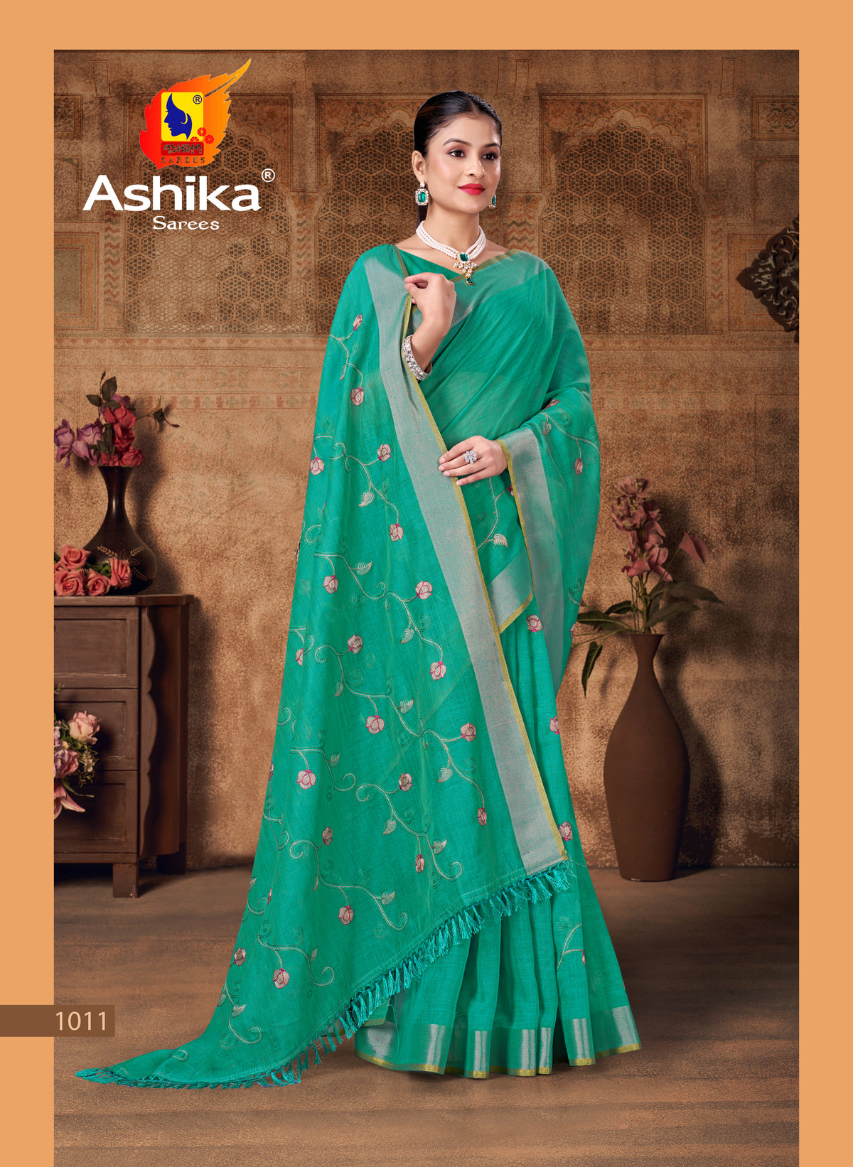 Pure Gadwal Cotton Silk Saree