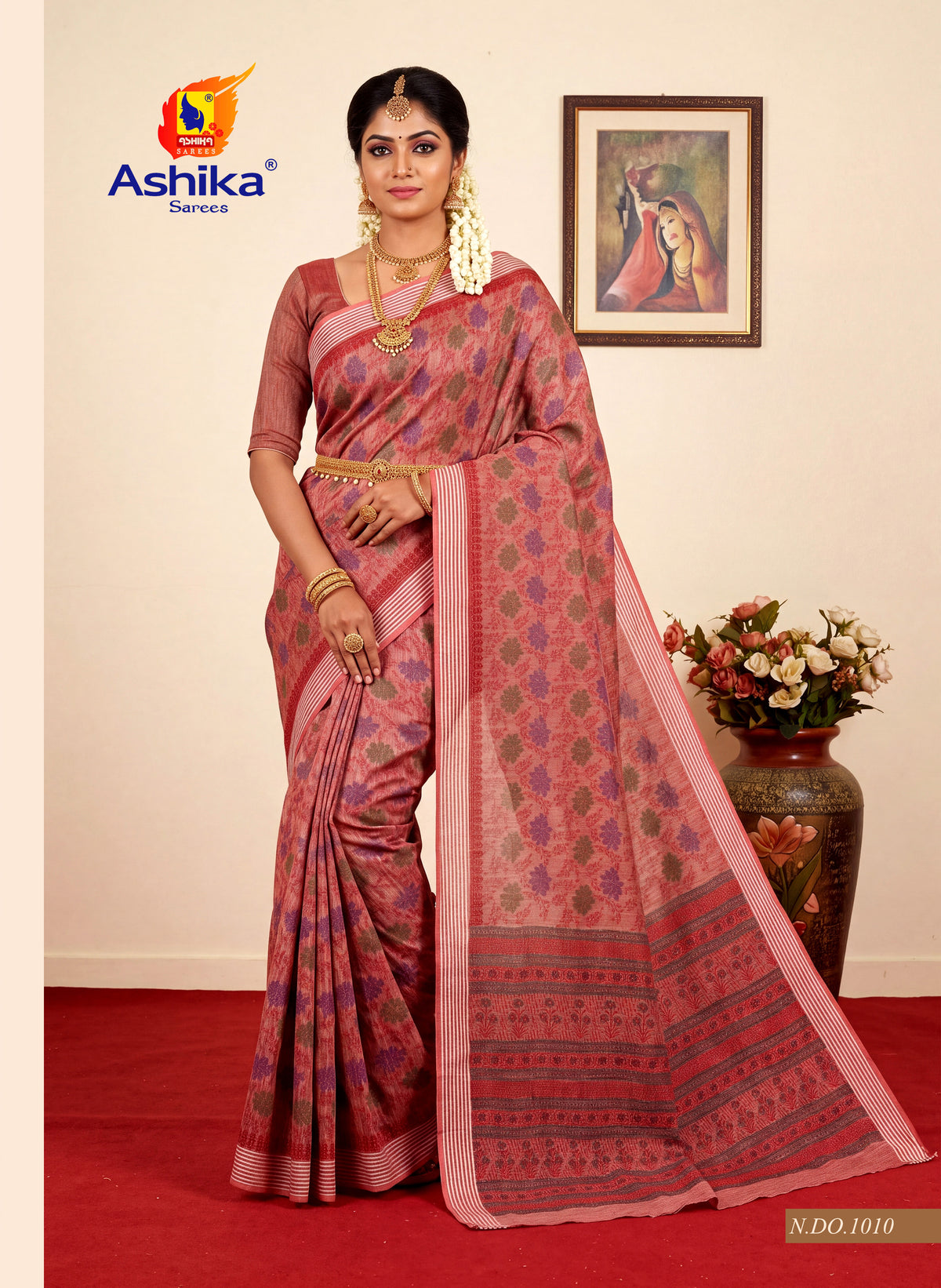 Gadwal Cotton Silk Saree