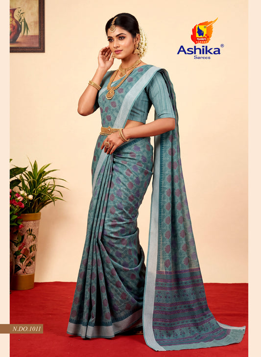 Gadwal Cotton Silk Saree
