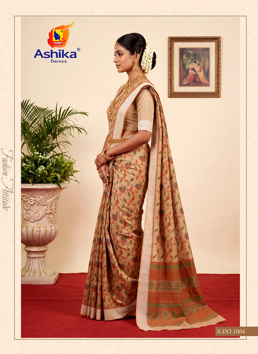 Gadwal Cotton Silk Saree