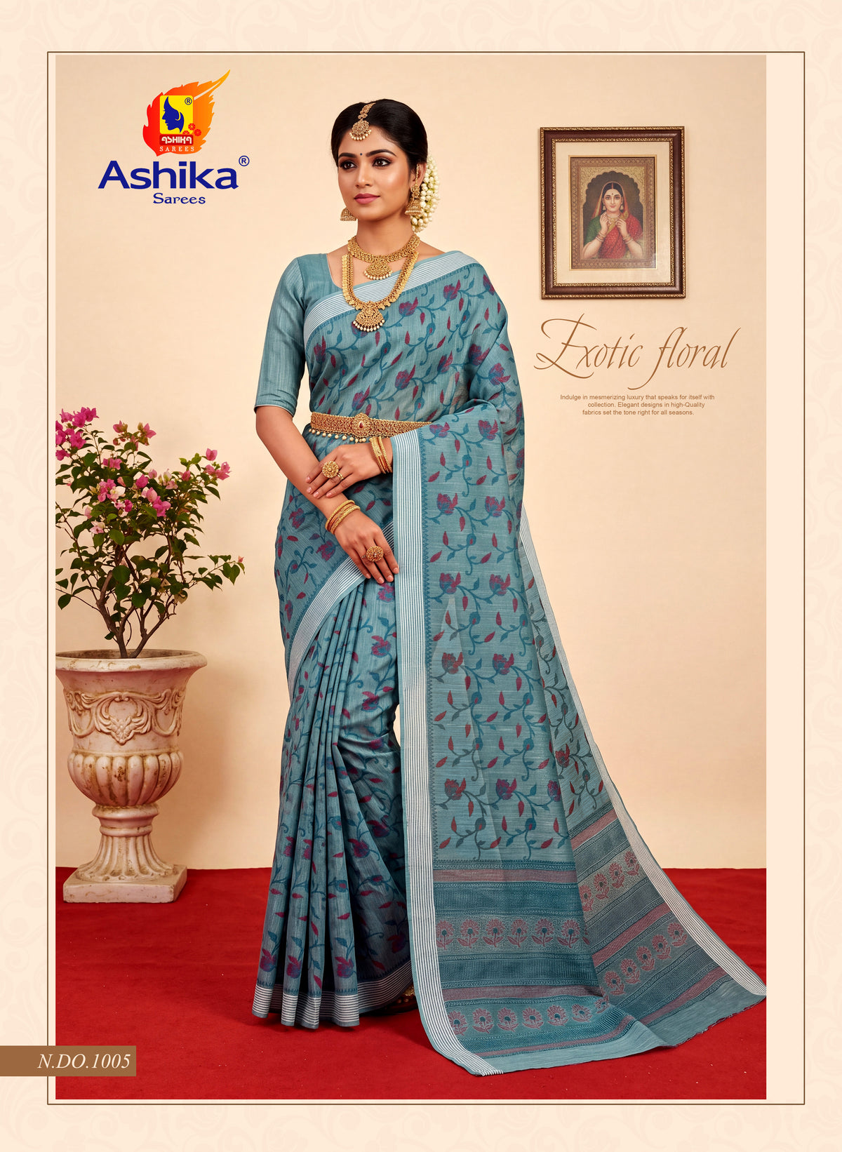 Gadwal Cotton Silk Saree
