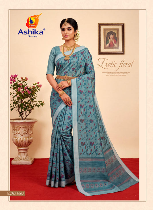 Gadwal Cotton Silk Saree
