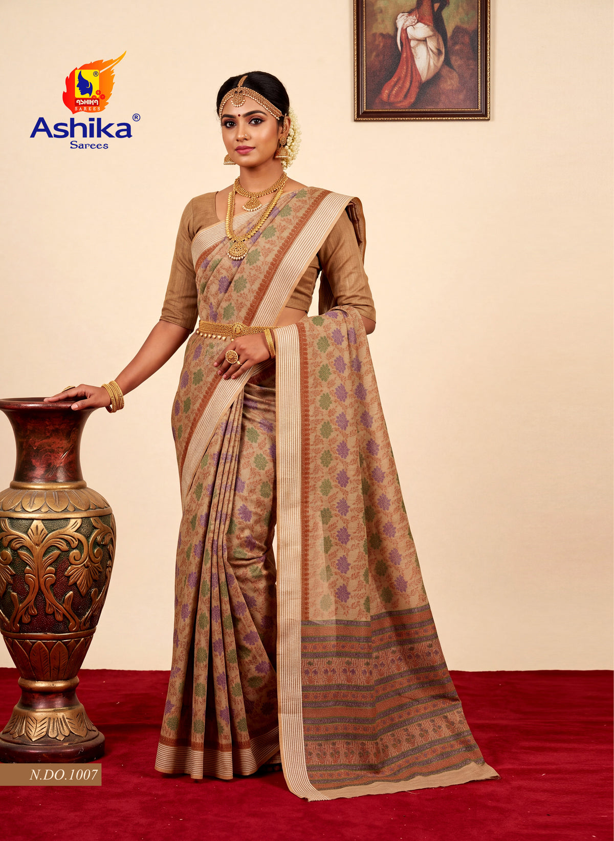 Gadwal Cotton Silk Saree