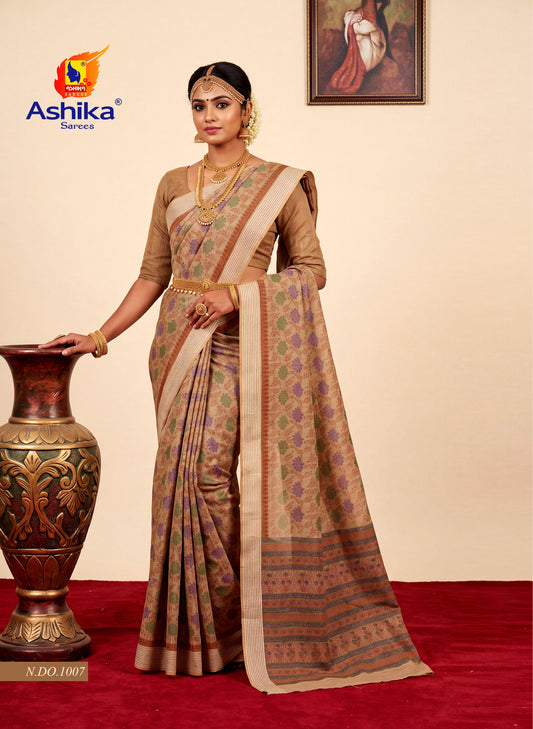Gadwal Cotton Silk Saree