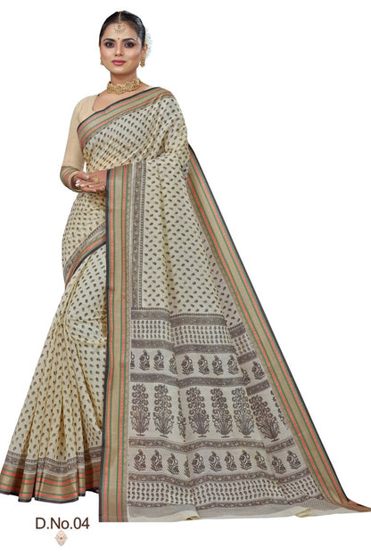 Pure Cotton Silk Saree