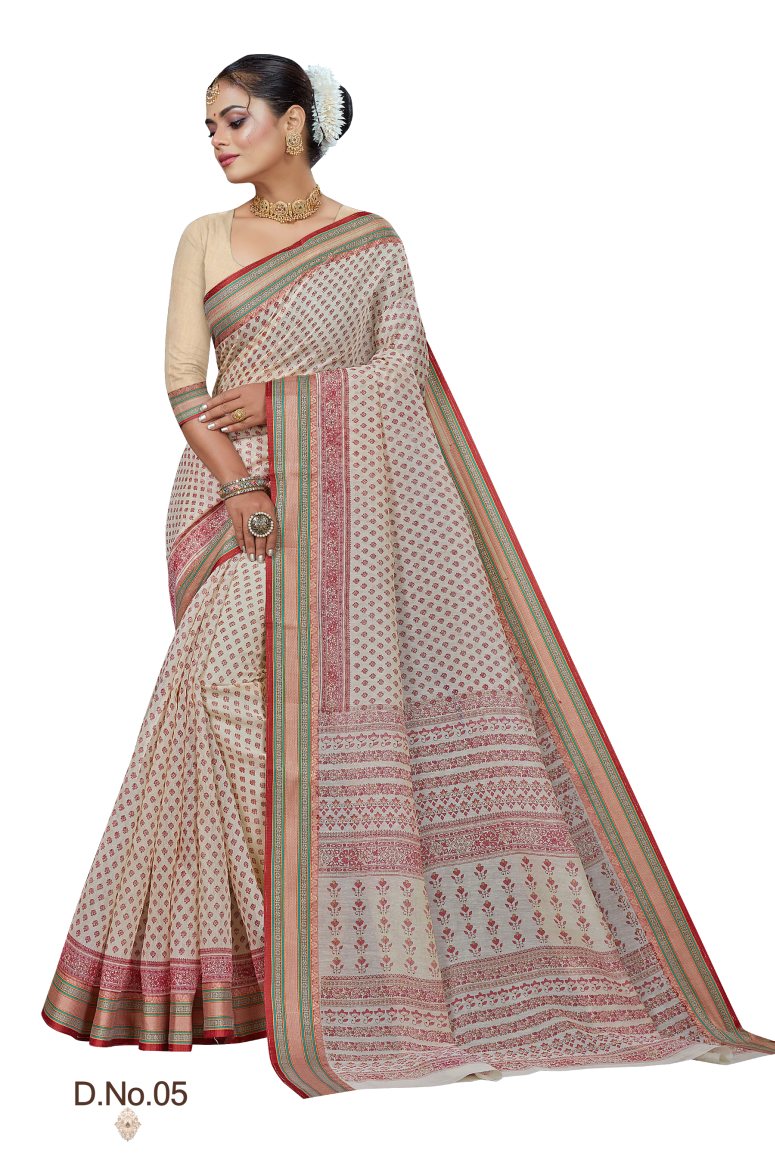 Pure Cotton Silk Saree