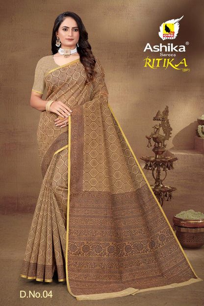 Pure Cotton Silk Saree.