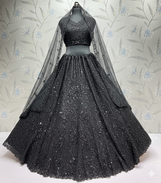 Latest Semi Stitched Lehenga Choli With Dupatta.