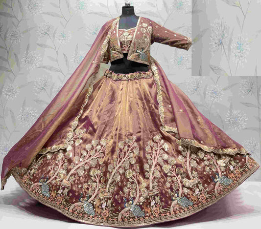 Latest Semi Stitched Lehenga Choli With Dupatta.