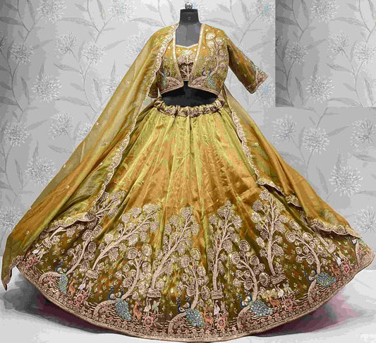 Latest Semi Stitched Lehenga Choli With Dupatta.