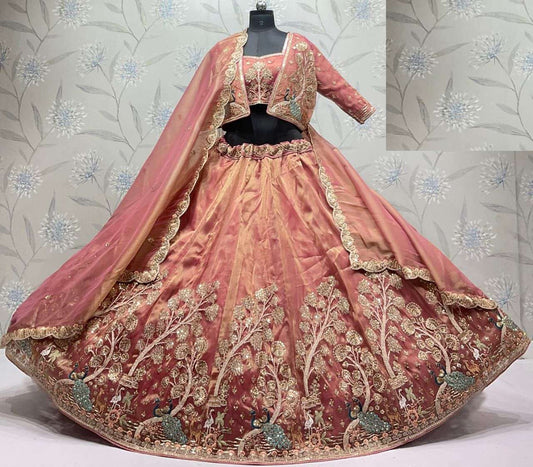 Latest Semi Stitched Lehenga Choli With Dupatta.