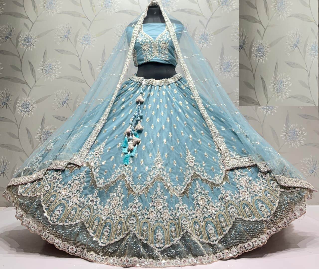 Latest Semi Stitched Lehenga Choli With Dupatta.