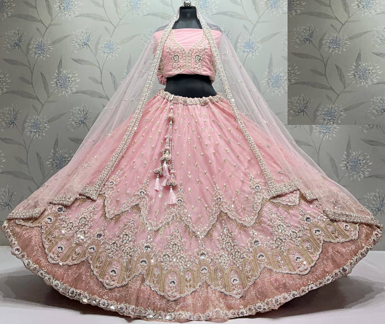 Latest Semi Stitched Lehenga Choli With Dupatta.