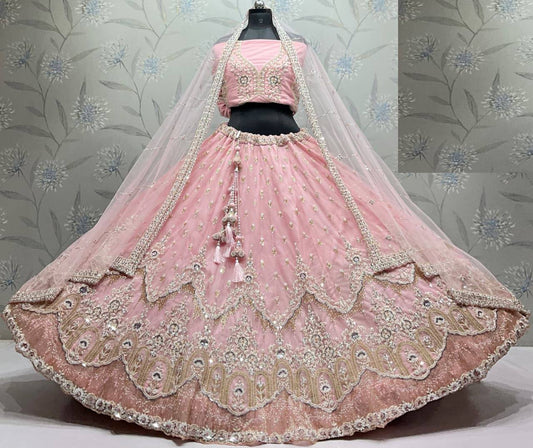 Latest Semi Stitched Lehenga Choli With Dupatta.