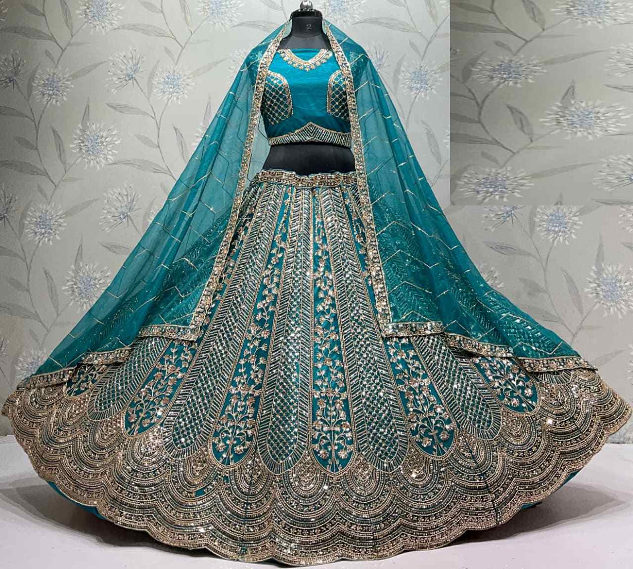 Latest Semi Stitched Lehenga Choli With Dupatta.