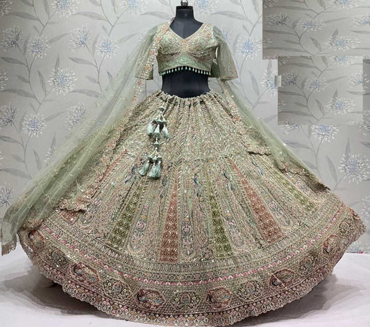 Latest Semi Stitched Lehenga Choli With Dupatta.