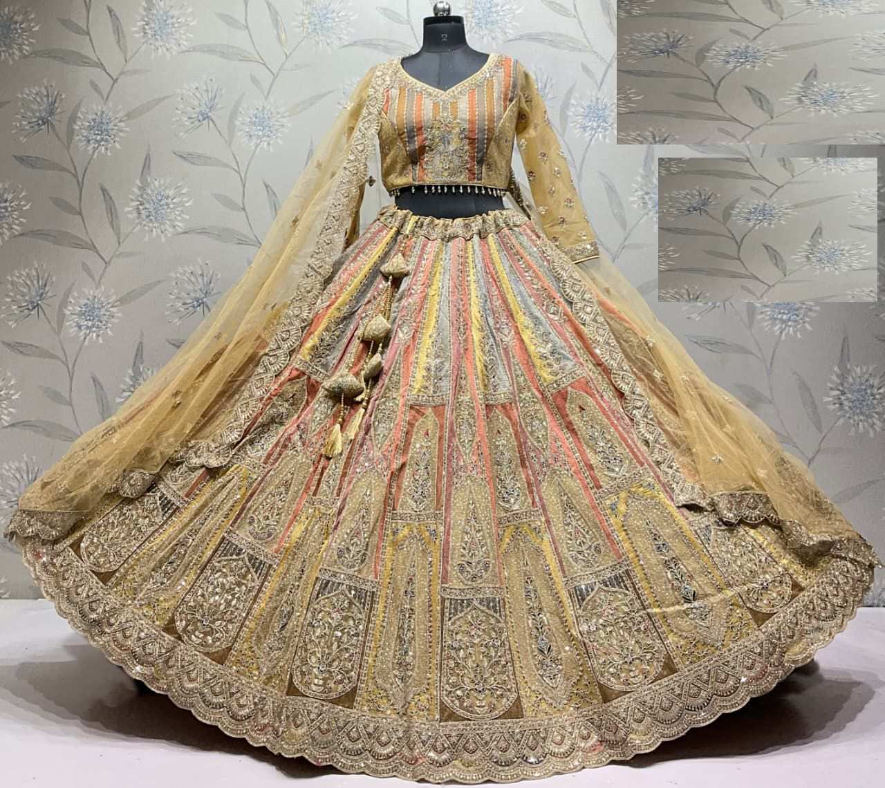 Latest Semi Stitched Lehenga Choli With Dupatta.