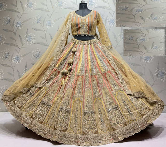 Latest Semi Stitched Lehenga Choli With Dupatta.