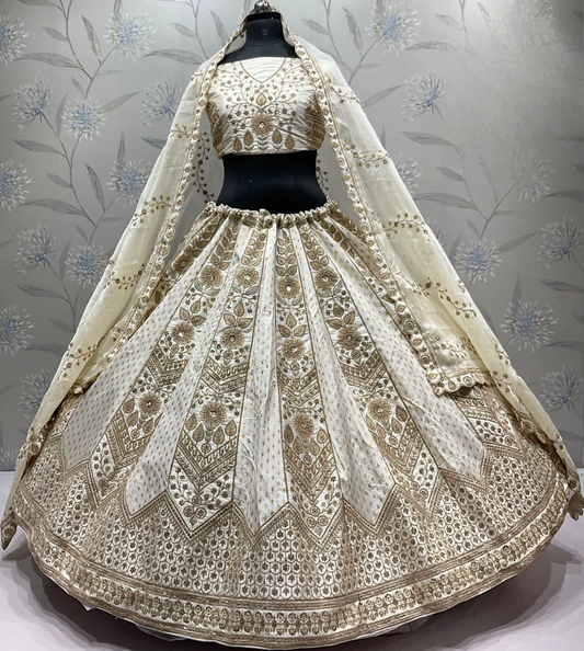 Latest Semi Stitched Lehenga Choli With Dupatta.