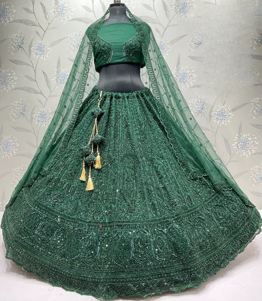 Latest Semi Stitched Lehenga Choli With Dupatta.