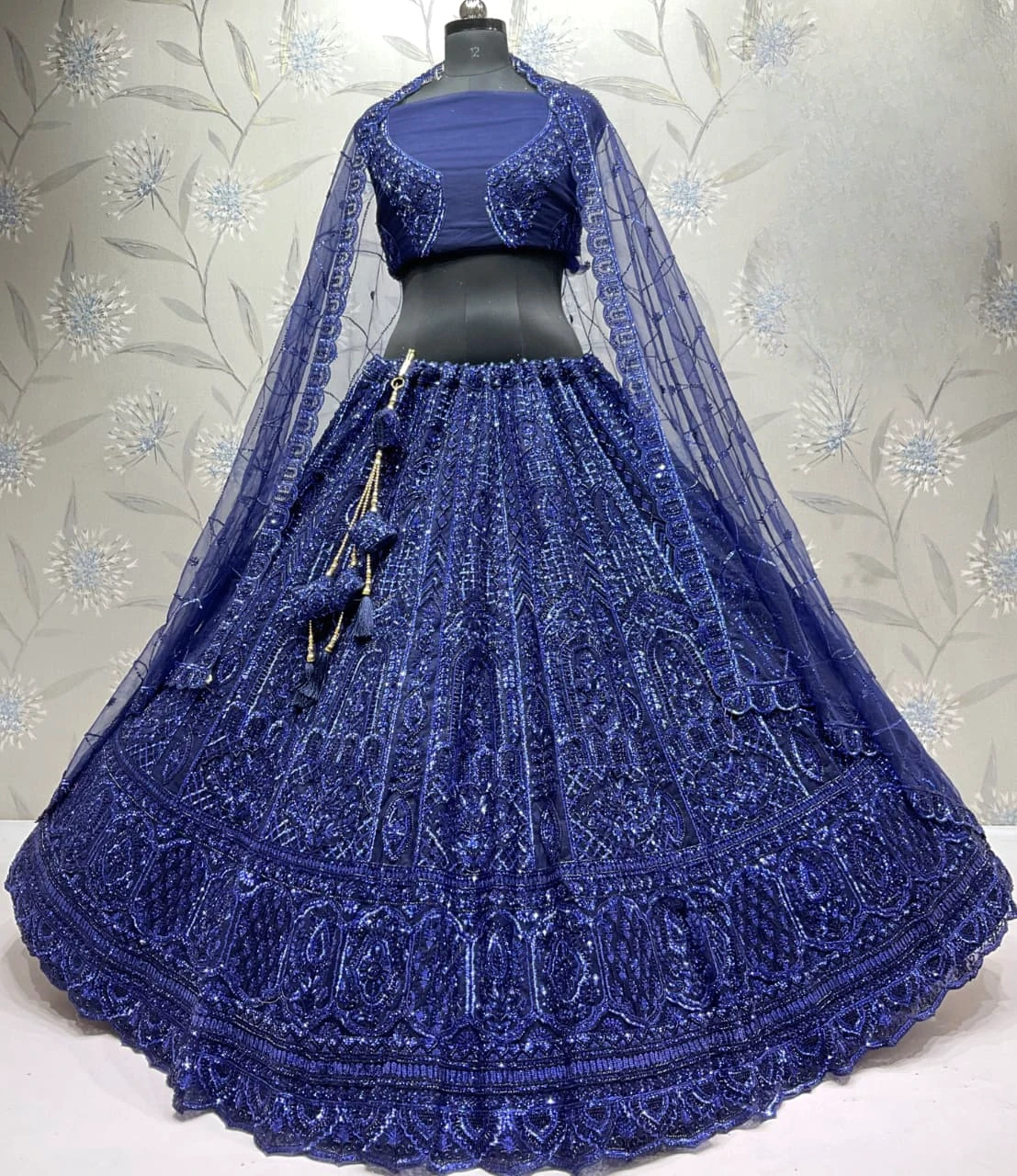 Latest Semi Stitched Lehenga Choli With Dupatta.