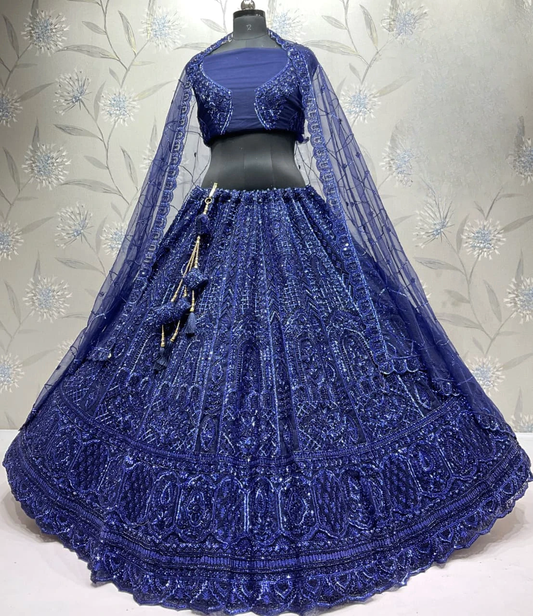 Latest Semi Stitched Lehenga Choli With Dupatta.