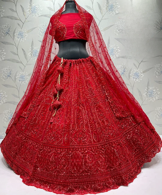 Latest Semi Stitched Lehenga Choli With Dupatta.