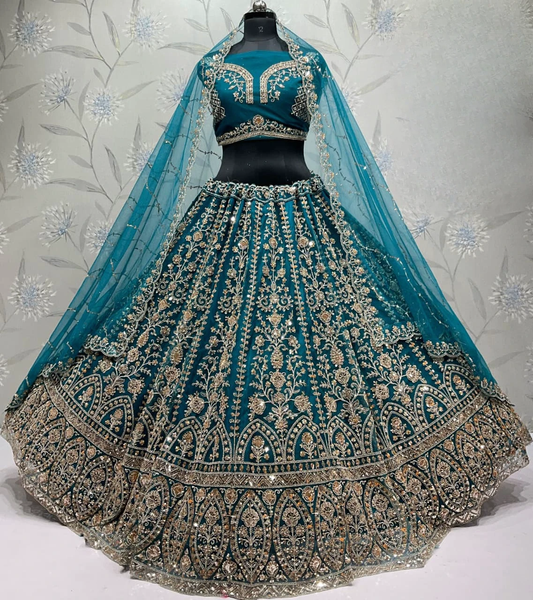 Latest Semi Stitched Lehenga Choli With Dupatta.