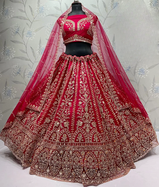 Latest Semi Stitched Lehenga Choli With Dupatta.