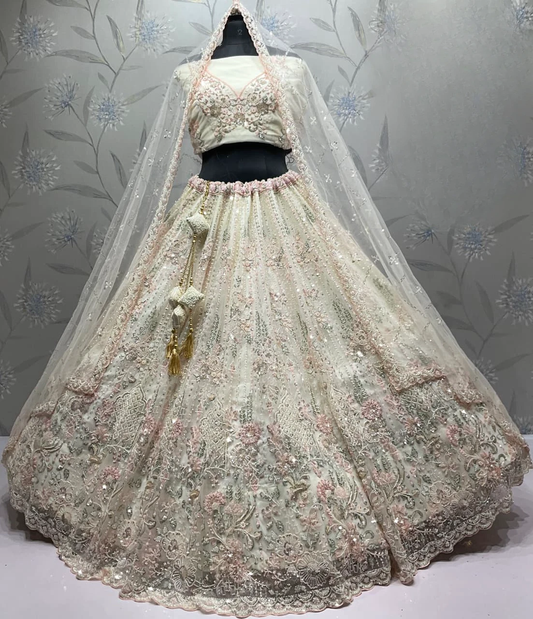 Latest Semi Stitched Lehenga Choli With Dupatta.