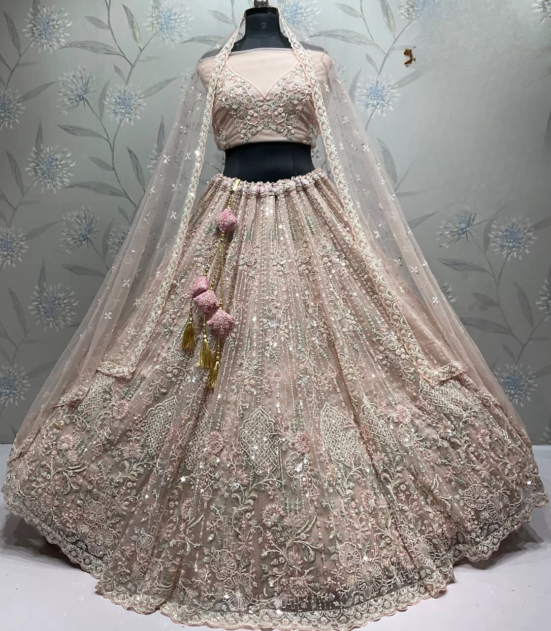 Latest Semi Stitched Lehenga Choli With Dupatta.